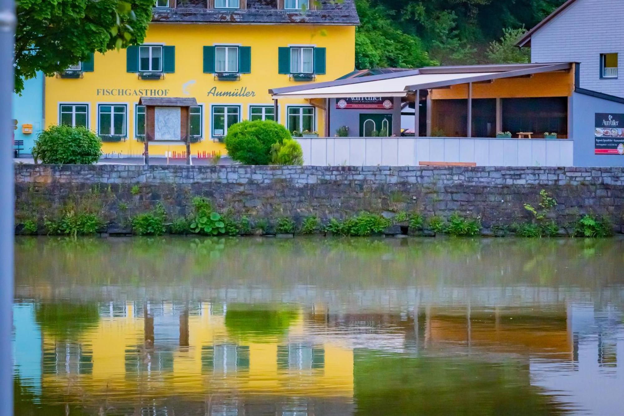 Fischgasthof Aumueller Obermuhl 외부 사진